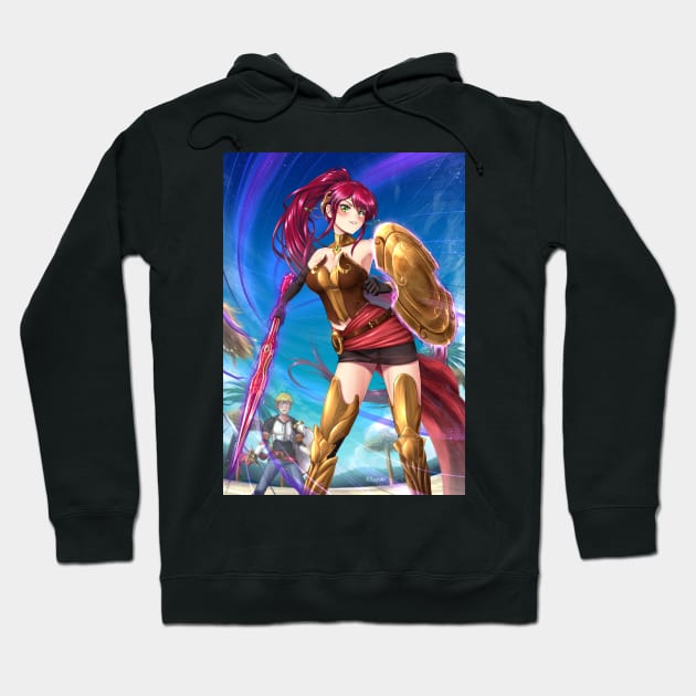 Pyrrha ver2 Hoodie by ADSouto